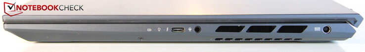 C'est vrai : USB-C (avec Thunderbolt 3 et fonction de chargement), prise audio, alimentation électrique