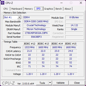 CPU-Z : SPD