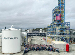 Inauguration de l&#039;usine d&#039;éthanol pour carburant aviation à faible teneur en carbone en Géorgie (Image : LanzaJet)