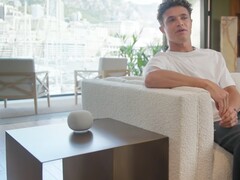 L'enceinte intelligente Gemini de Google, qui n'a pas encore été annoncée, lors de l'événement Made by Google. (Source de l'image : Made by Google sur Youtube, capture d'écran)