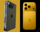 Modèle de l'iPhone Ultra (à gauche) à côté de l'iPhone 17 Pro (à droite) - édité.