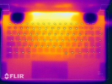 Test de résistance aux températures de surface (haut)