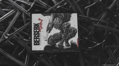 Tapis de souris gaming en verre Wallhack SP-005 Berserk représentant Guts dans son armure du Berserker.
