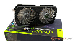 KFA2 GeForce RTX 4060 Ti EX 16 Go : échantillon fourni par HMC Bremen