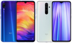 Les sites Redmi Note 7 et Redmi Note 8 Pro ont tous deux été des best-sellers majeurs. (Source de l'image : Xiaomi - édité)