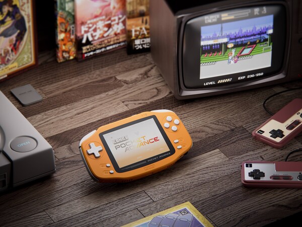 L'Ayaneo Konkr Pocket Advance en orange.