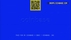 La publicité pour le code QR du Super Bowl (image : Coinbase/Edited)