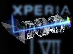 Sony a lancé le capteur Exmor T avec son Xperia 1 V en 2023. (Source de l'image : Sony - édité)