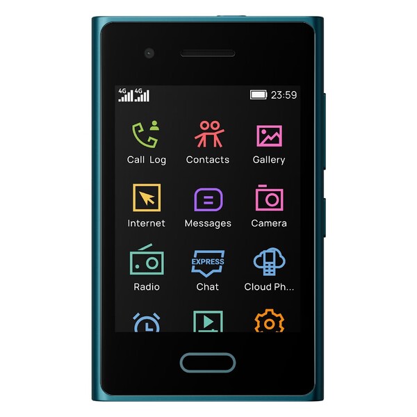Le HMD Touch 4G fonctionne sous un système d'exploitation personnalisé appelé RTOS Touch. (Source de l'image : HMD)