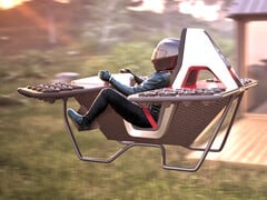 Le Leo Flight JetBike permet à ses propriétaires de voler jusqu'à 60 mph dans le ciel sans licence de pilote. (Source de l'image : Leo Flight)