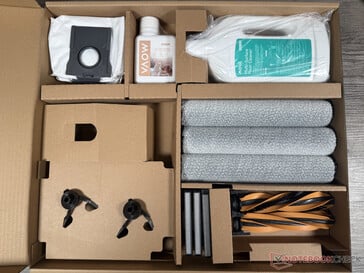 Nombreux accessoires dans une boîte supplémentaire