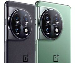 Choix de couleurs du OnePlus 11 (Source : OnLeaks via GadgetGang)