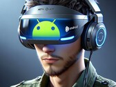 Meta vise à positionner ses casques Quest comme l'alternative "Android" à Vision Pro. (Image : Dall-E 3)