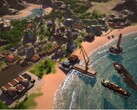 Une image représentant une ville dans Tropico 5.