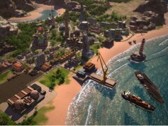 Une image représentant une ville dans Tropico 5.