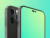 Rendu conceptuel basé sur les récentes fuites de l'écran de l'iPhone 14 Pro series. (Image source : MacRumors)