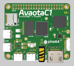 Avaota C1 : Nouvel ordinateur monocarte avec GPIO et HDMI (Image source : Avaota)