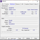 Gigabyte Aorus 15-SA - CPU-Z.