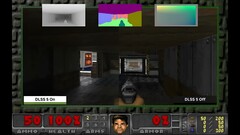 Une comparaison côte à côte de Doom avec et sans DLSS 5 activé