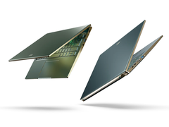 L'Acer Swift SF514-56T présente un nouveau design, entre autres changements. (Image source : Acer)