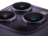L'iPhone 15 Pro Max pourrait être équipé d'un objectif périscopique, permettant d'augmenter le zoom optique. (Image via Apple w/ edits)