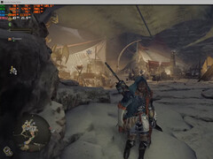 Monster Hunter Wilds fonctionnant à un meilleur FPS avec un mod qui désactive les vérifications DLC. (Source de l'image : u/de_Tylmarande sur Reddit)