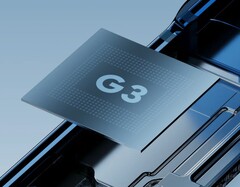 Une image marketing du SoC Tensor G3 équipant les Pixel 8 et Pixel 8 Pro. (Source : Google)