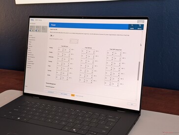 Paramètres du XPS 16 Peak Shift
