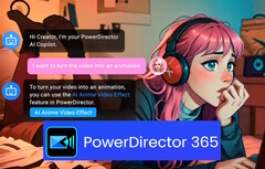 Cyberlink PowerDirector offre aux monteurs vidéo des fonctions et des effets d'IA alimentés localement qui leur permettent de gagner du temps. (Source de l'image : CyberLink)