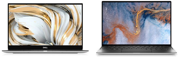 Dell XPS 13 9305 (L) et XPS 13 9310 (R). (Source de l'image : Dell)