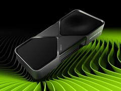 Le GPU GeForce RTX 50 Founders Edition arbore un nouveau look. (Source de l'image : Nvidia)