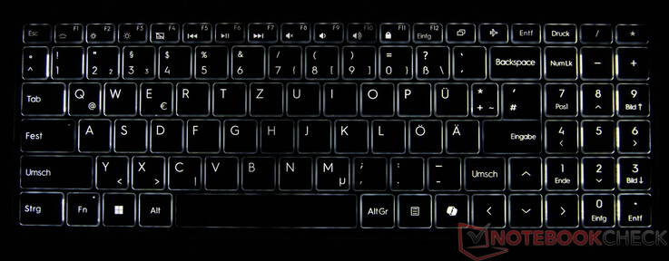 clavier rétroéclairé