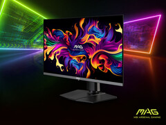 Le MSI MAG 272QP X50 dispose également d&#039;un pied réglable qui peut pivoter, basculer, s&#039;incliner ou s&#039;élever jusqu&#039;à 100 mm de hauteur. (Source de l&#039;image : MSI)