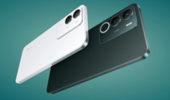 Le Realme P4 Lite 4G est disponible en noir et en blanc (source d&#039;image : Realme)
