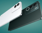 Le Realme P4 Lite 4G est disponible en noir et en blanc (source d'image : Realme)