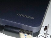 Boîtier de disque dur UGREEN USB C 2,5'' et câble USB (Source : propre)