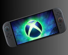 Le logo Xbox apparaît sur une console Switch 2 (Source de l'image : Nintendo of America, Microsoft Xbox Gaming avec modifications)