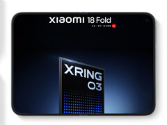 Le Xiaomi 18 Fold devrait être un grand écran pliable. Sur la photo : un rendu modifié du téléphone issu d'une fuite.