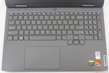 Disposition QWERTY standard de l'IdeaPad