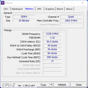 Mémoire CPU-Z