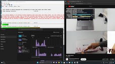 Latences maximales lors de l'ouverture de plusieurs onglets de navigateur et de la lecture de vidéos 4K.