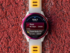 La Forerunner 570 a été lancée au printemps aux côtés de la Forerunner 970, plus onéreuse. (Source de l&#039;image : Garmin)