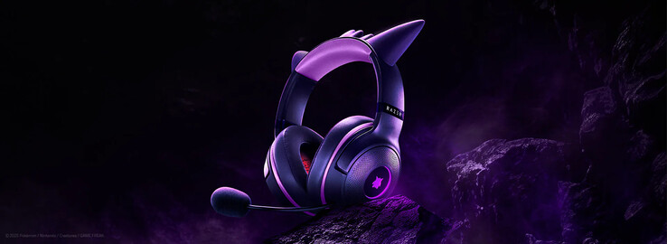 La Kraken Kitty V2 USB Gengar Edition se matérialise. (Source : Razer)