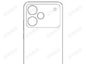 Une fuite du design du "Realme GT 8 Pro". (Source de l'image : Fixed Focus Digital via Weibo)