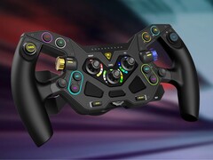 Rendu officiel de la roue de formule Turtle Beach VelocityOne F-RX. (Source de l&#039;image : Turtle Beach)