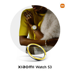La Xiaomi Watch S3 arrivera bientôt dans le monde entier avec sa lunette interchangeable. (Source de l'image : Amazon)