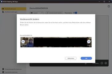 Application Ricoh : choisissez la vue à 360