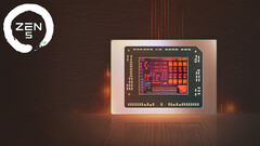 Les processeurs mobiles AMD Strix Point Zen 5 pourraient être lancés en août (Image source : AMD [edited])