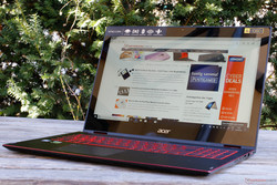 En test : le Nitro 5 Spin. Modèle de test fourni par Acer Allemagne.