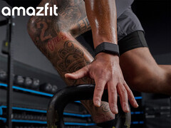 L&#039;Amazfit Helio Strap coûte environ 97 dollars en Chine. Sur la photo : le tracker de fitness. (Source : Amazfit)